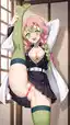mitsuri kanroji porn comics - Lust That Lives Between the Words - AI generated portrait image in 1080x1920 resolution by @anon