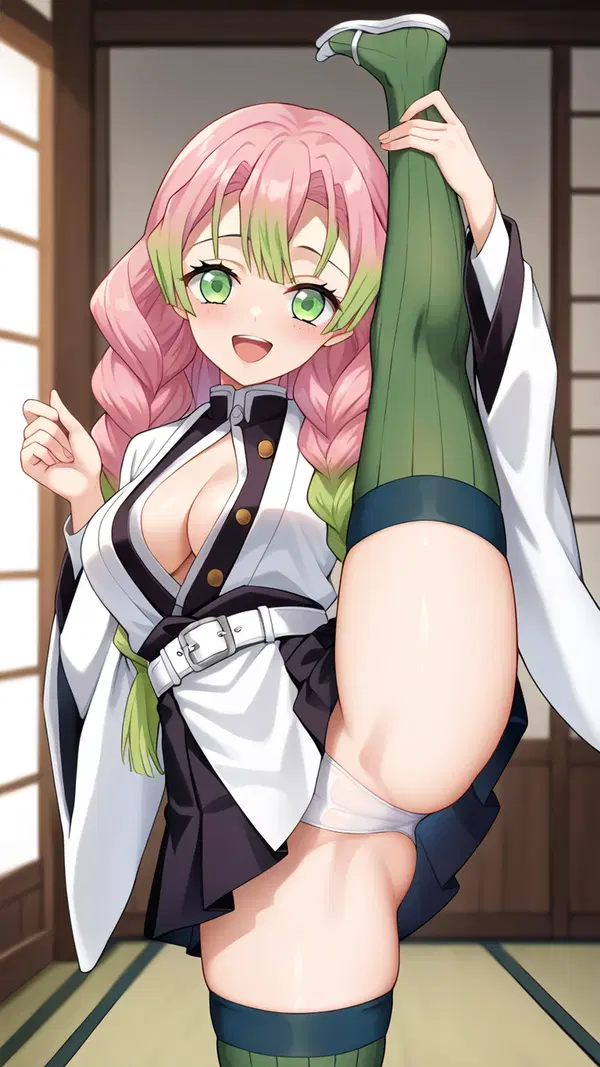 demon slayer mitsuri vs zohakuten porn - Nights Where Nothing Else Matters - AI generated portrait image in 1080x1920 resolution by @anon