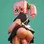 minecraft girl sex - The Danger That Moved Through Every Wall - AI generated square image in 1080x1080 resolution by @anon