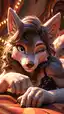 furry sex animated - A Velvet That Made Shadows Feel Warm - AI generated portrait image in 1080x1920 resolution by Anonymous Creator