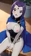 teen titans blackfire sex - Pleasure Beyond Every Limit - AI generated portrait image in 1080x1920 resolution by @anon