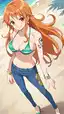 nami one piece evolution - The Pull That Never Goes Away - AI generated portrait image in 1080x1920 resolution by @anon