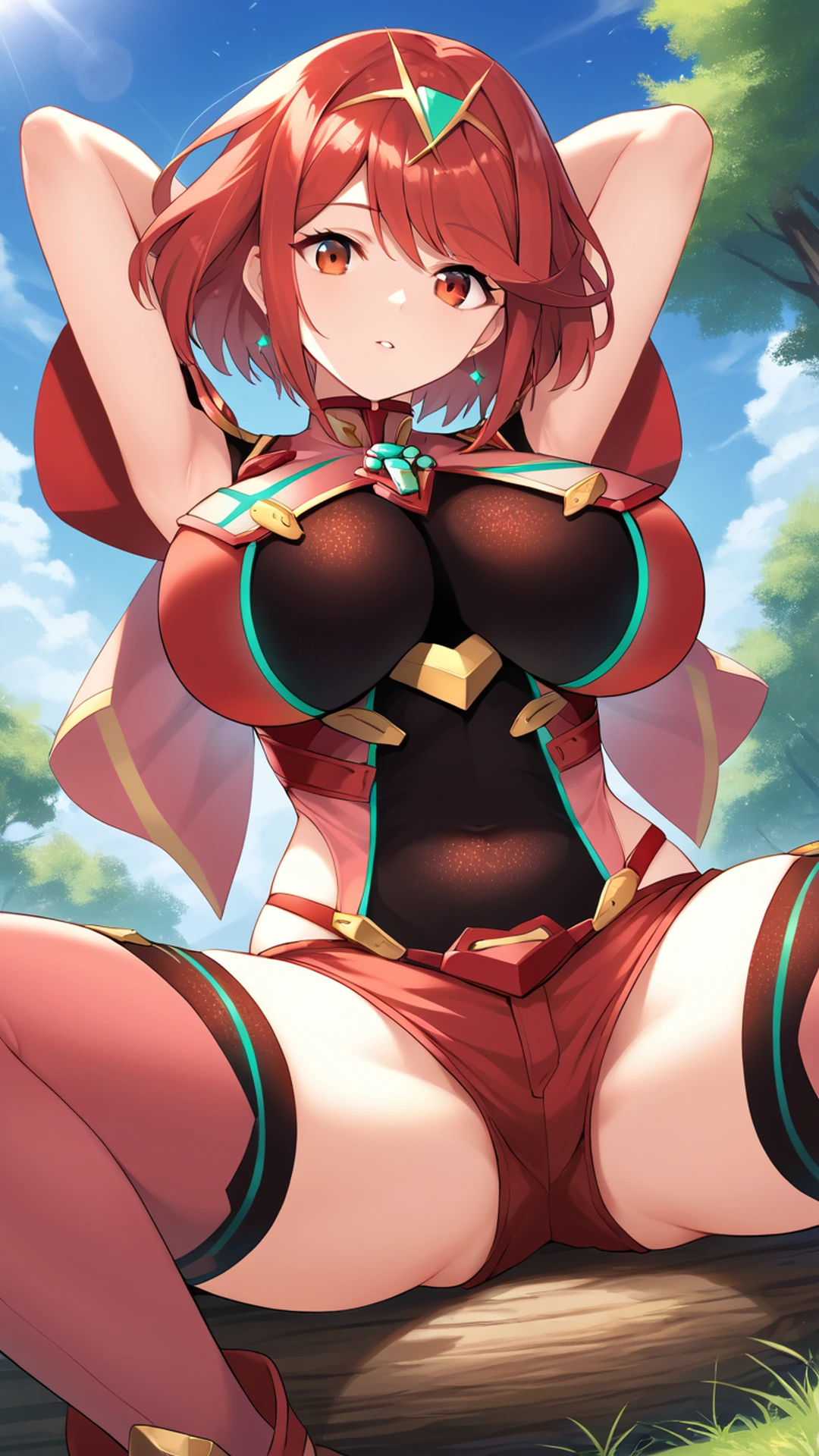 pyra fae nude - The Edge That Left a Mark