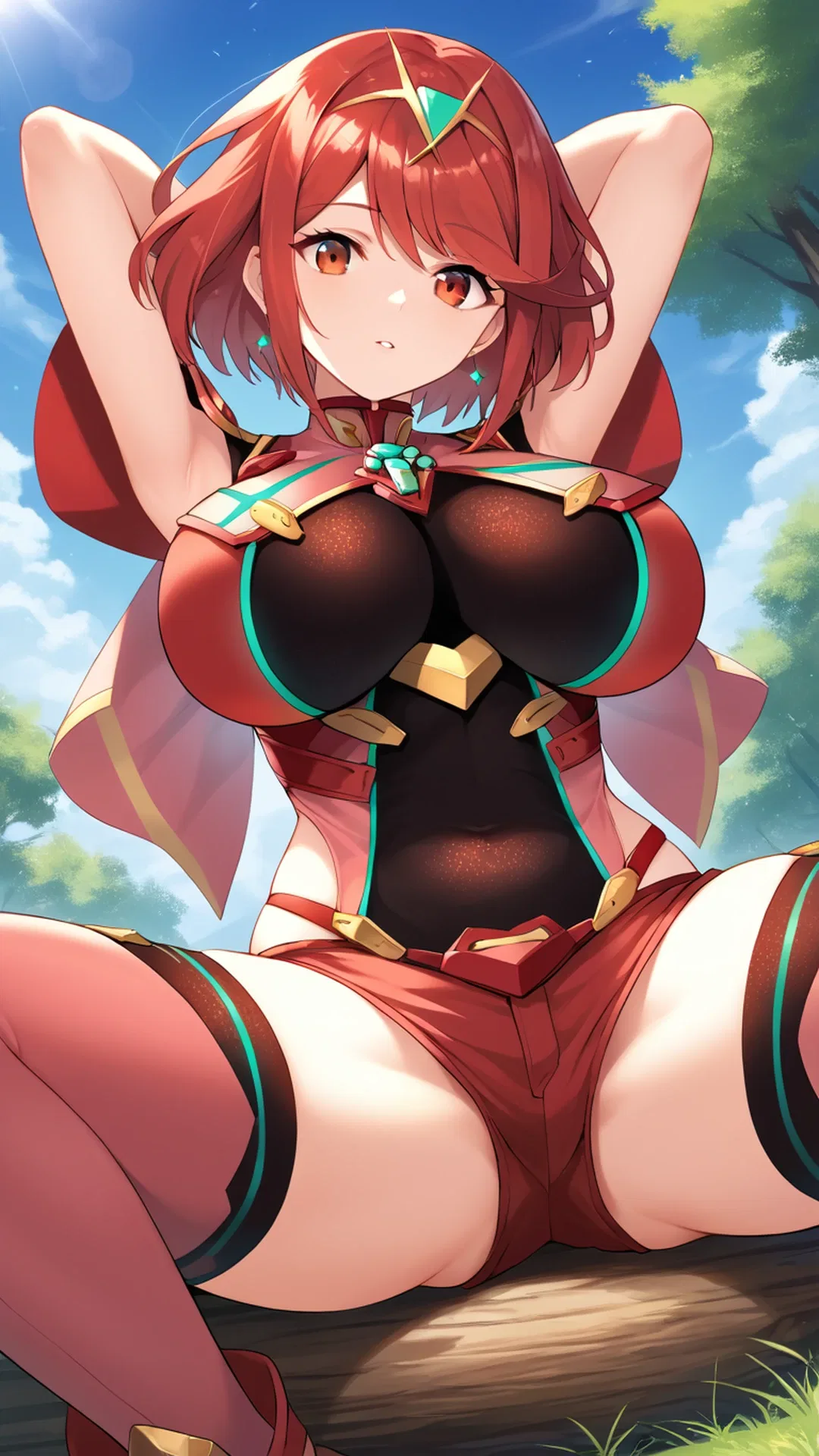 pyra fae nude - The Edge That Left a Mark