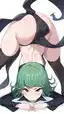 wife tatsumaki - The Edge That Stayed Too Close - AI generated portrait image in 1080x1920 resolution by @anon