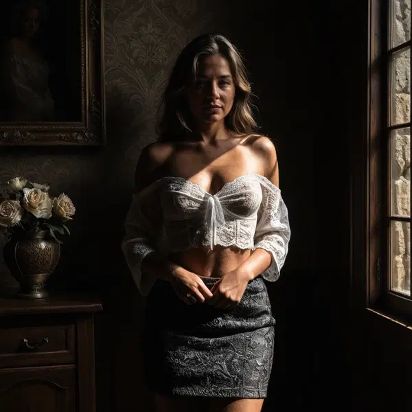 ai naked big tits - The Magnet That Stayed Beneath My Skin - AI generated square image in 1080x1080 resolution by Anonymous Creator