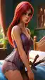 evelynn lol r34 - When the Dark Calls It Afterglow - AI generated portrait image in 1080x1920 resolution by @anon