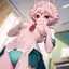 mina ashido pfp - The Shadow That Turned Want Into Weather - AI generated square image in 1080x1080 resolution by @anon