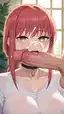 makima chainsaw man nude - A Darkness That Opened in Shadow - AI generated portrait image in 1080x1920 resolution by @anon