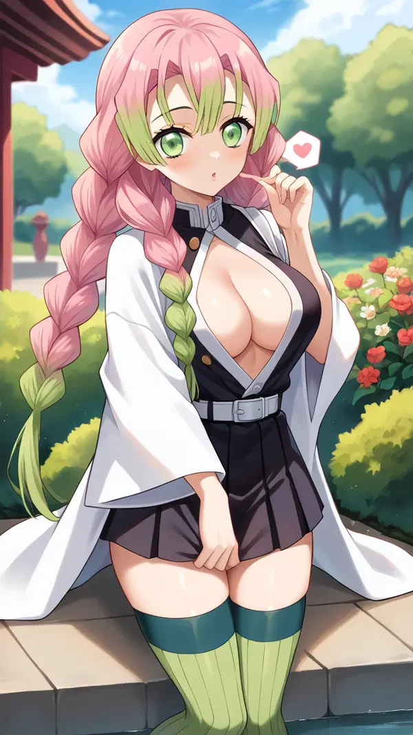 demon slayer sex xxx - The Heat That Refused to Fade - AI generated portrait image in 1080x1920 resolution by @anon