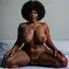 ebony mature booty - No Map for This Devotion - AI generated square image in 1080x1080 resolution by @anon