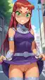 teen titans lesbian sex - The Night That Became the Answer - AI generated portrait image in 1080x1920 resolution by @anon