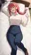 chainsaw man hot sex - Heat That Breaks Through the Quiet - AI generated portrait image in 1080x1920 resolution by @anon