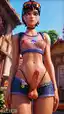 sparkle diva fortnite porn - A Shiver That Waited in the Dark - AI generated portrait image in 1080x1920 resolution by @anon