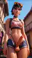 fortnite ariana grande naked - Passion That Swallows Everything Whole - AI generated portrait image in 1080x1920 resolution by @anon