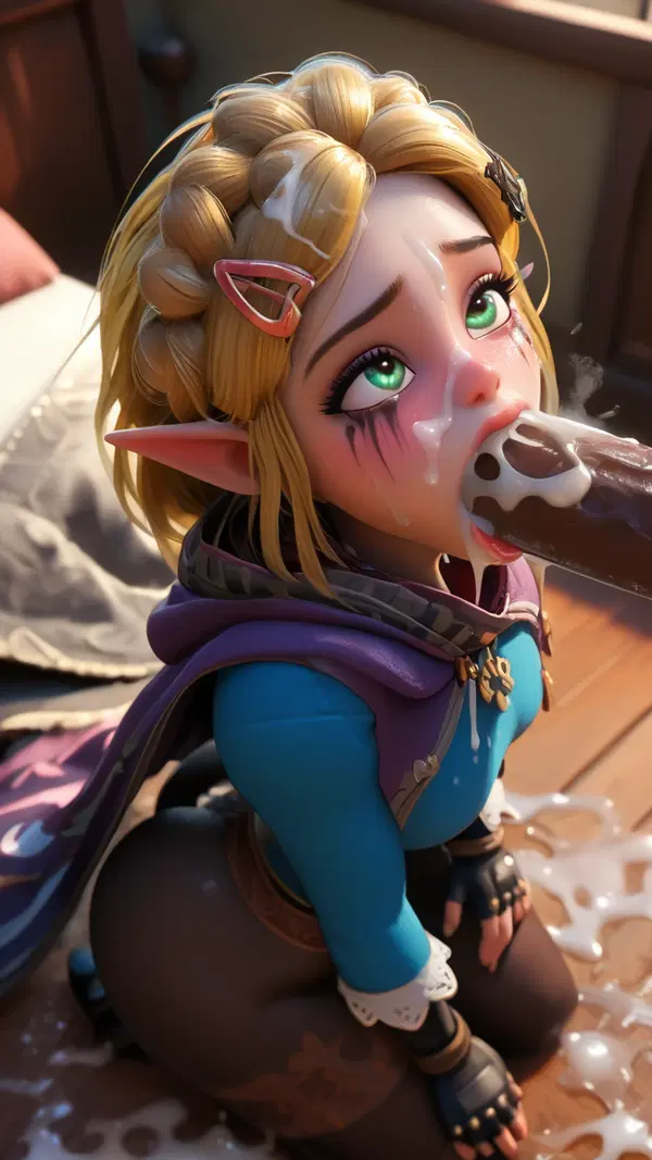 giantess zelda porn - The Static That Refused the Morning - AI generated portrait image in 1080x1920 resolution by @anon