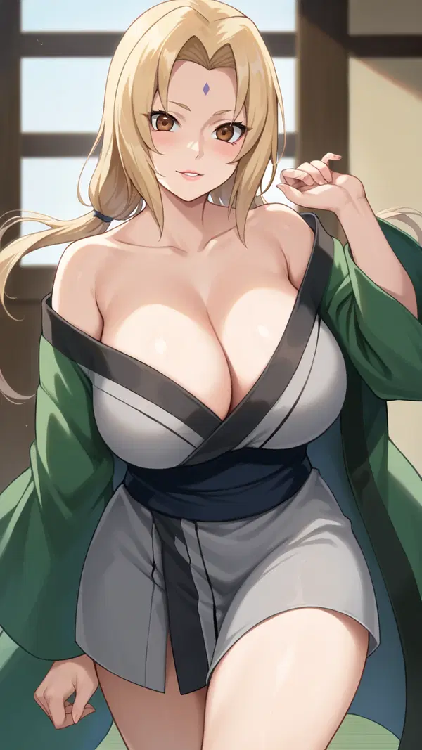 naruto r34 tsunade - The Secret That Refused the Morning - AI generated portrait image in 1080x1920 resolution by Anonymous Creator