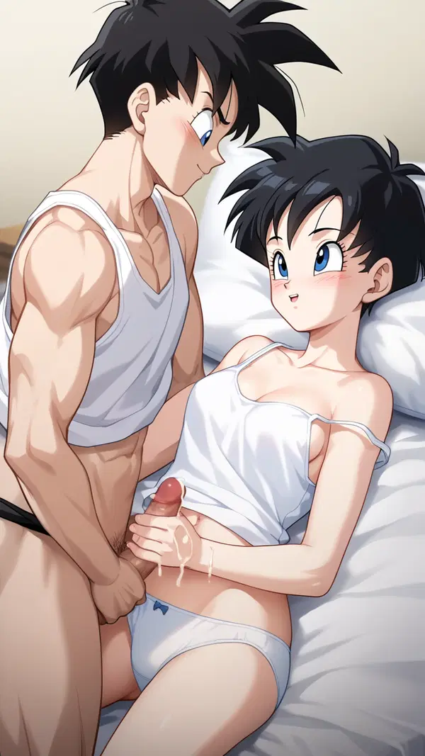 cosplay videl dragon ball z - Every Touch a New Addiction - AI generated portrait image in 1080x1920 resolution by @anon