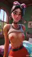 fortnite porn realistic - The Longing That Stayed After Midnight - AI generated portrait image in 1080x1920 resolution by @anon
