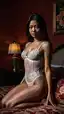 asian naked milf - A Fire That Refused to Fade - AI generated portrait image in 1080x1920 resolution by @anon