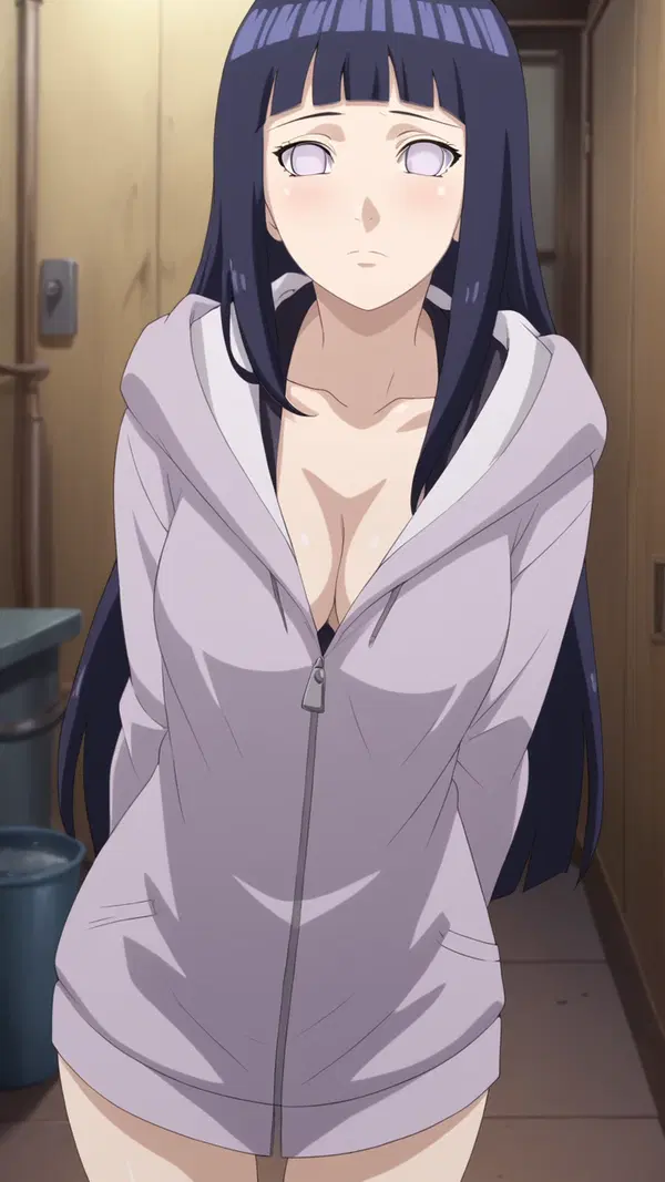 rule 34 de hinata - The Magnet That Opened Like a Bruise - AI generated portrait image in 1080x1920 resolution by Anonymous Creator