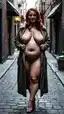 nude bbw milf - The Heat That Runs Without Stopping - AI generated portrait image in 1080x1920 resolution by @anon