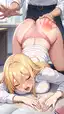 foot fetish hentai - The Heat Hidden Inside Friction - AI generated portrait image in 1080x1920 resolution by @anon
