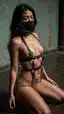 asian teenagers nude - The Night Carried This Velvet - AI generated portrait image in 1080x1920 resolution by @anon