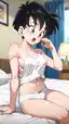 dragon ball z kai porn - A Shiver That Left No Easy Exit - AI generated portrait image in 1080x1920 resolution by @anon