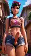 hope sex fortnite - Pleasure That Spreads Like Flame - AI generated portrait image in 1080x1920 resolution by @anon