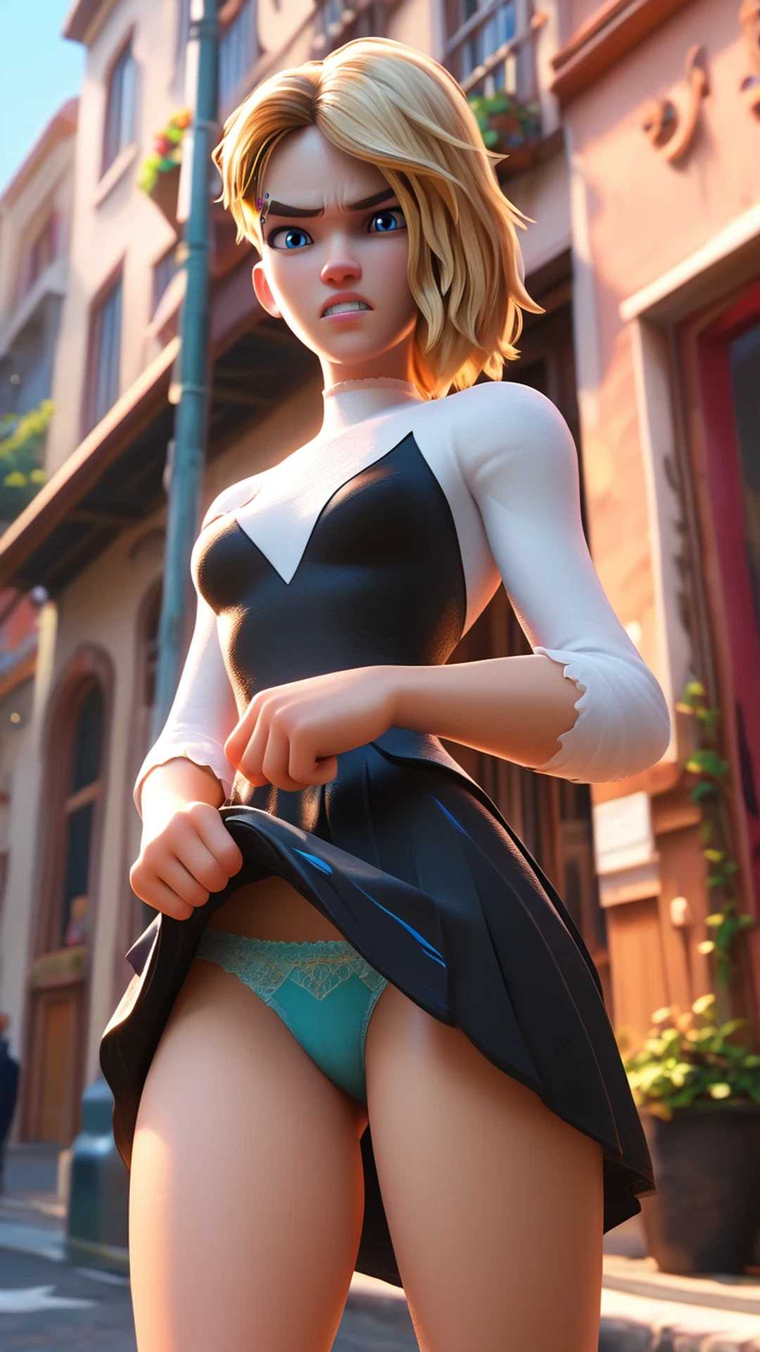 gwen stacy porn animation - The Static That Turned Into Weather