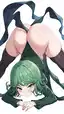 tatsumaki sex cosplay - The Risk That Stayed After Midnight - AI generated portrait image in 1080x1920 resolution by @anon