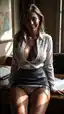 mom ai porn chat - The Pulse That Turned Into Weather - AI generated portrait image in 1080x1920 resolution by @anon