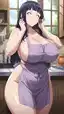 hinata hentai manga - A Midnight That Burned Past the Warning - AI generated portrait image in 1080x1920 resolution by @anon
