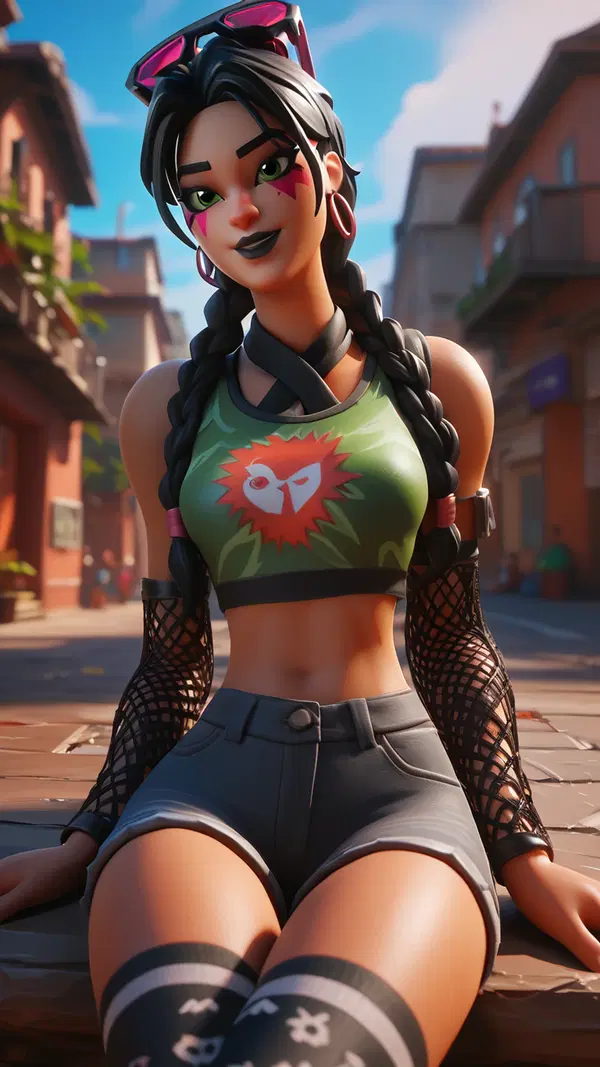 karol g fortnite porn - A Moonlight That Would Not Let Go - AI generated portrait image in 1080x1920 resolution by @anon