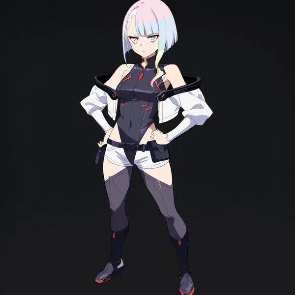 sex cyberpunk - A Glow That Came Without Mercy - AI generated square image in 1080x1080 resolution by @anon