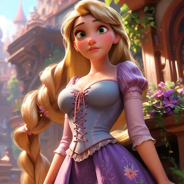 disney princess porn game - Wild Passion Without Control - AI generated square image in 1080x1080 resolution by @anon