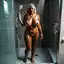 blonde milf kitchen - A Depth That Pulled Me Under - AI generated square image in 1080x1080 resolution by @anon