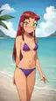 teen titans go starfire porn - The Memory That Turned the Key - AI generated portrait image in 1080x1920 resolution by @anon