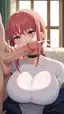 makima cosplay feet porn - A Craving That Held the Door Open - AI generated portrait image in 1080x1920 resolution by @anon