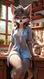 furry ai nudes - A Need That Pressed Against the Dark - AI generated portrait image in 1080x1920 resolution by @anon