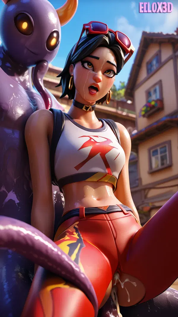 fortnite porn parody - Every Night Full of This Desire - AI generated portrait image in 1080x1920 resolution by @anon