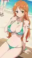 one piece live action nami actress - Wild Want You Cannot Cage - AI generated portrait image in 1080x1920 resolution by @anon