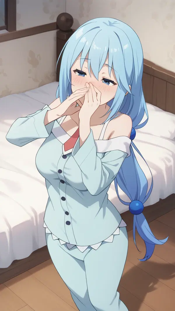 konosuba xxx comic - Where Lust and Hunger Meet - AI generated portrait image in 1080x1920 resolution by @anon