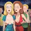 a way back home rick and morty porn game - The Darkness That Became the Answer - AI generated square image in 1080x1080 resolution by @anon