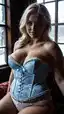 bbw live chat sex - A Pulse That Made Hunger Look Holy - AI generated portrait image in 1080x1920 resolution by @anon