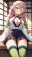 mitsuri ai naked - A Flame That Cut Through Silence - AI generated portrait image in 1080x1920 resolution by @anon