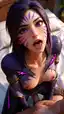 lol syndra r34 - A Midnight That Left No Easy Exit - AI generated portrait image in 1080x1920 resolution by @anon