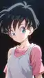 videl dragon ball super - The Storm That Forgot How to Leave - AI generated portrait image in 1080x1920 resolution by @anon