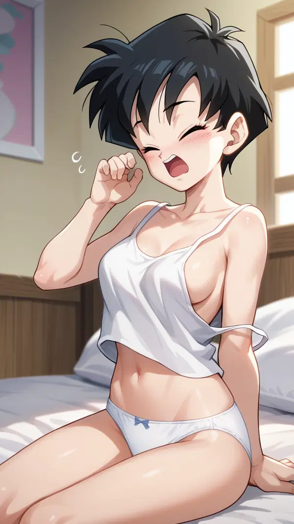 bulma dragon ball nsfw - The Burn That Made Its Own Rules - AI generated portrait image in 1080x1920 resolution by @anon